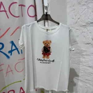 T-SHIRT MANICHE CORTE