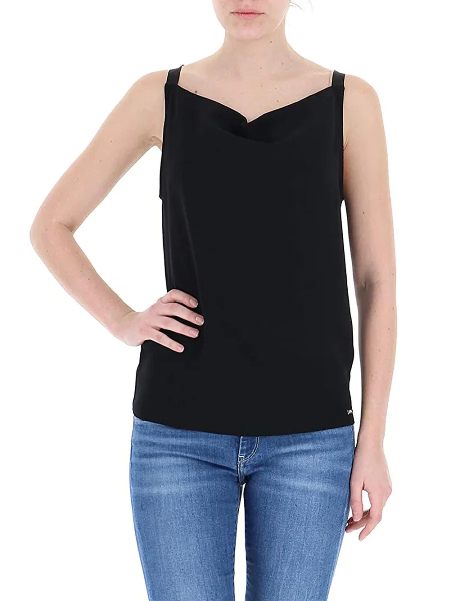Armani Exchange Top Donna Nero - immagine 2