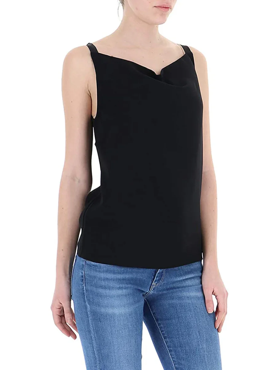 Armani Exchange Top Donna Nero - immagine 4