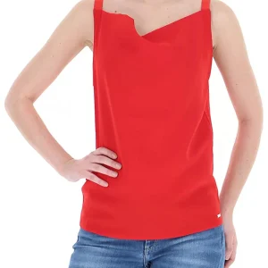 Armani Exchange Top Donna Rosso
