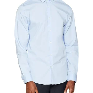 Selected Camicia Uomo Celeste