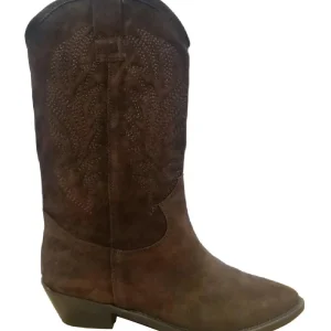 KIRO' Stivale Donna Marrone