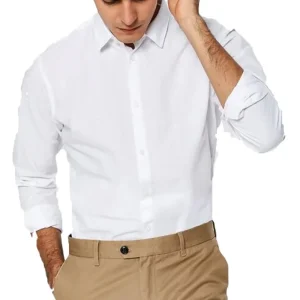 Selected Camicia Uomo Bianco