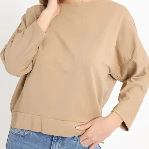 Susy Mix Felpa Donna Cammello