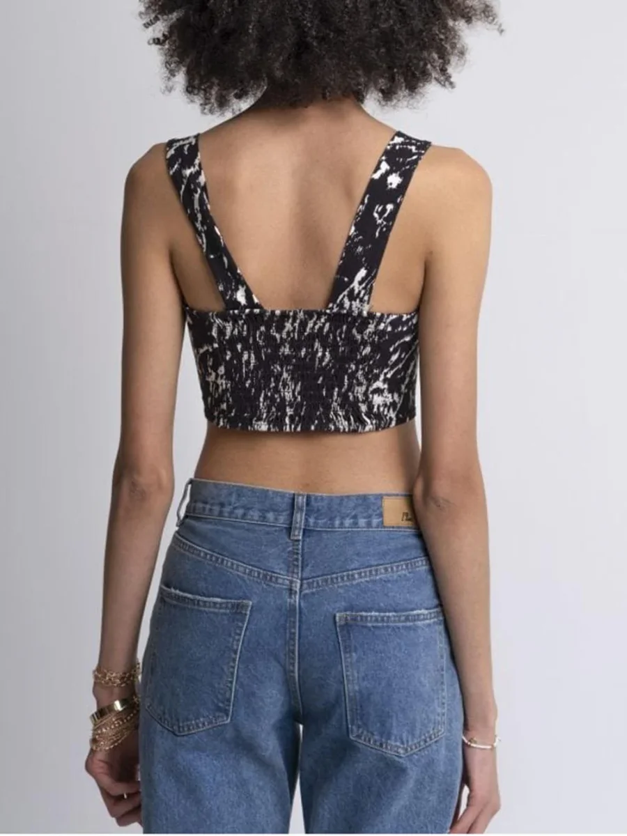 I AM Top Donna Nero - immagine 4