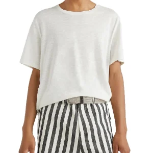 Tommy Hilfiger T-shirt Uomo Panna