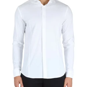Daniele Alessandrini Camicia Uomo Bianco