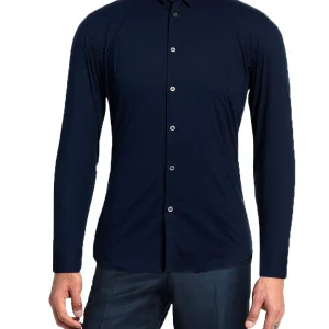 Daniele Alessandrini Camicia Uomo Blu