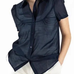 ANONYME Camicia Donna Blu