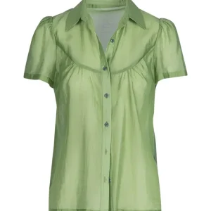 ANONYME Camicia Donna Belle P114st130 Verde