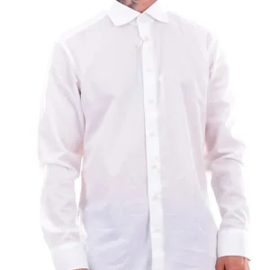 Bastoncino Camicia Uomo B2600 Bianco