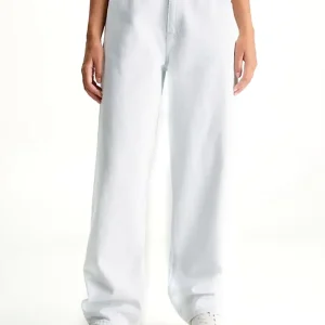 Calvin Klein Pantalone Donna Bianco
