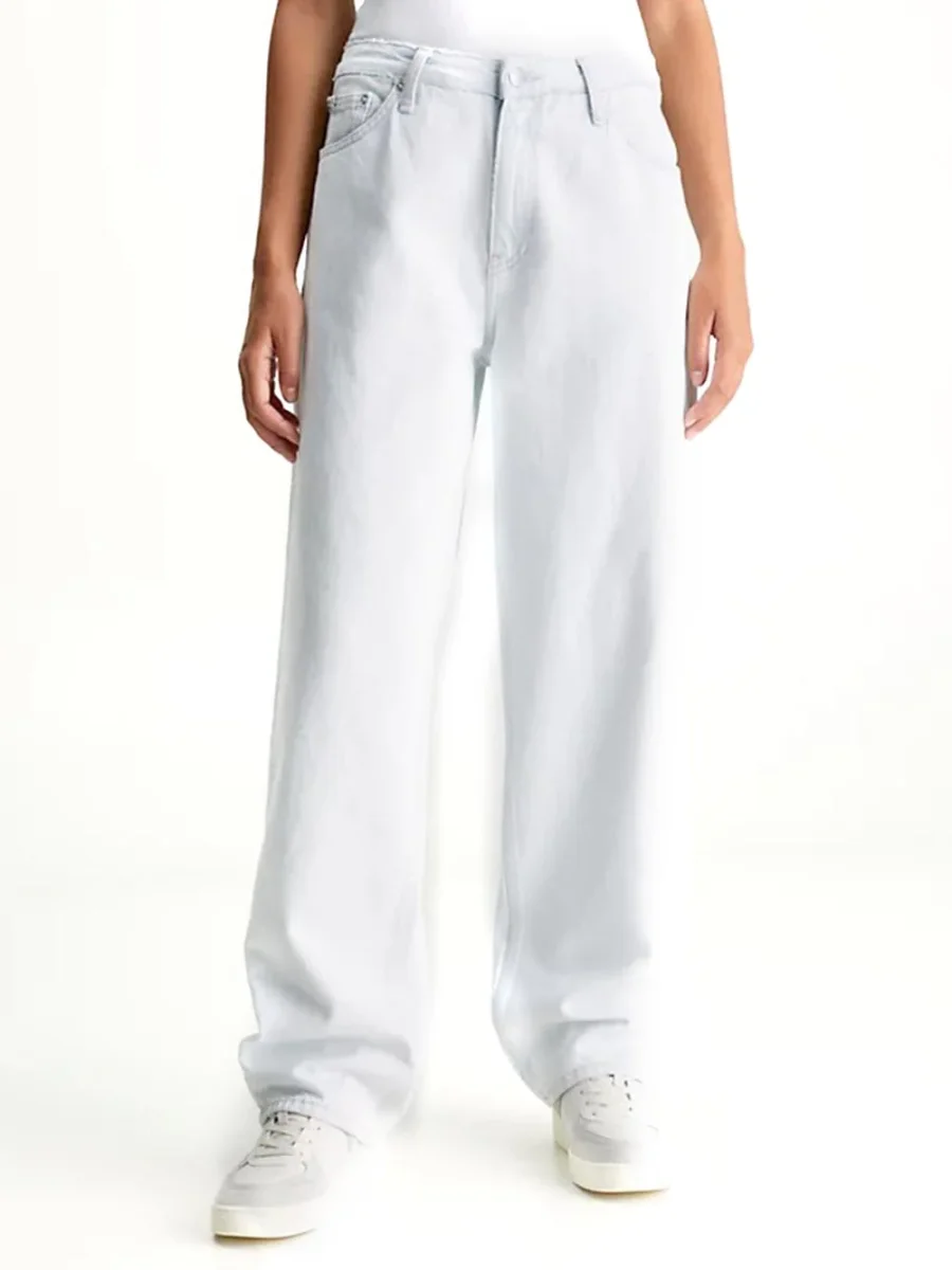 Calvin Klein Pantalone Donna Bianco - immagine 2