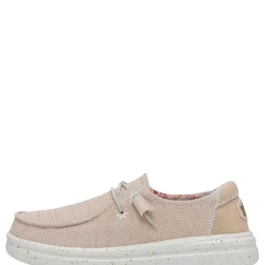 Hey Dude Mocassino Donna Wendy Rise Stretch W Beige