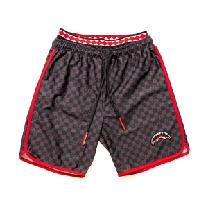 Sprayground Costume Uomo Sprayground Checkered Midi Sp501 Marrone