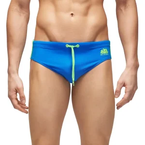 Sundek Costume Uomo Diwalter Swim Brief M279ssl3000 Bluette