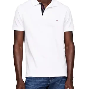 Tommy Hilfiger Polo Uomo Mw0mw34753 Bianco