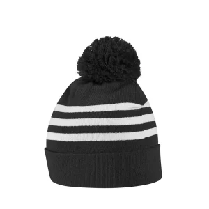 Adidas Cappello Unisex Pompom Beanie It4630 Nero bianco