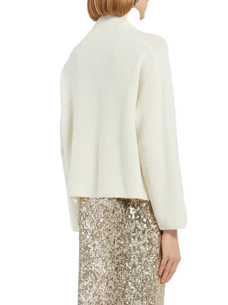 iBlues Maglia Donna Bow Panna - immagine 3