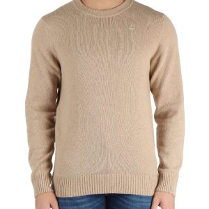 K-Way Pullover Uomo K2112pw Sebastien Lambswool Beige
