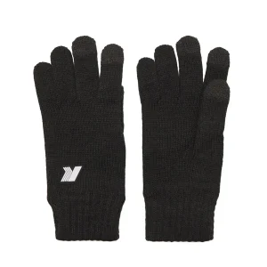 K-Way Guanti Unisex K61335w Alfred Cardigan Stitch Wool Nero