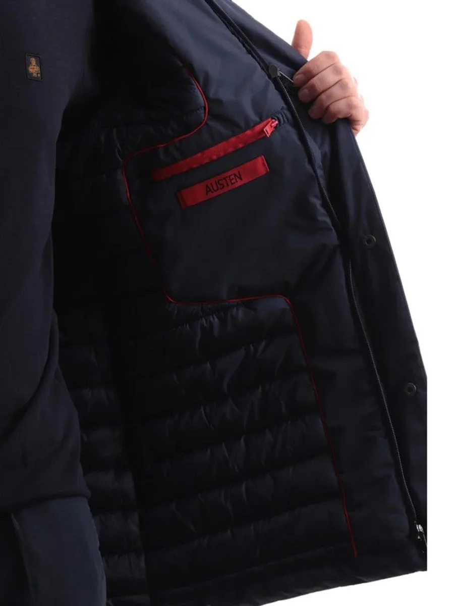 Museum Giubbino Uomo Austen Ms24biuja72pl665 Blu - immagine 5