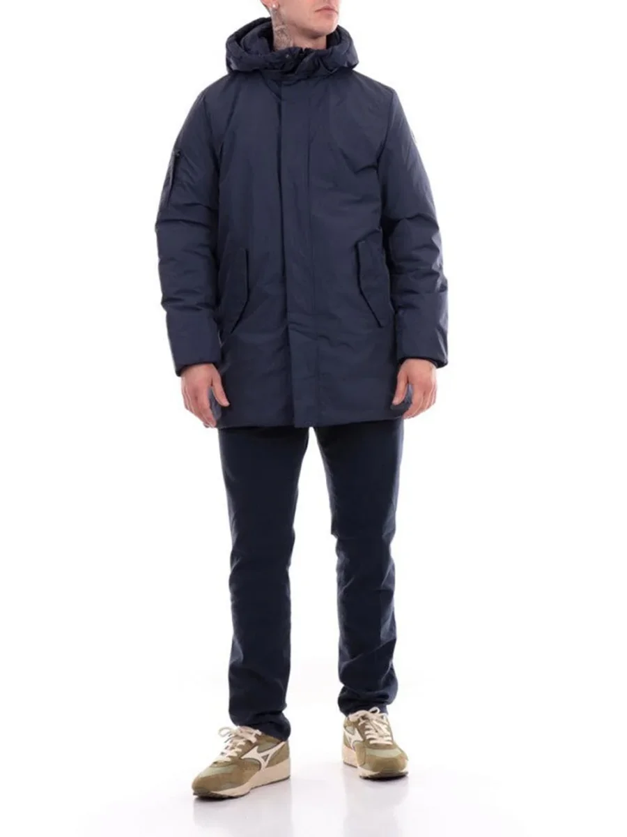 Museum Giubbino Uomo Austen Ms24biuja72pl665 Blu - immagine 6