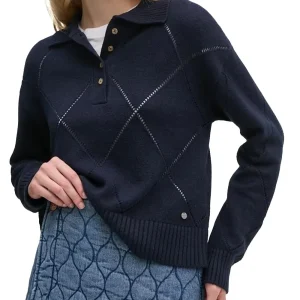 Pepe Jeans Maglia Donna Idris Polo Pl702216 Blue