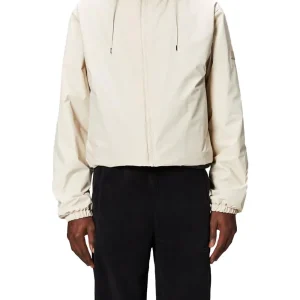 Rains Giubbino Unisex Lohja Short Jacket W3t1 15780 Beige