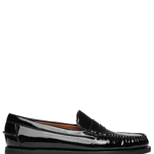 Sebago Mocassino Donna Classic Dan Patent Leather Wom 731283w Nero