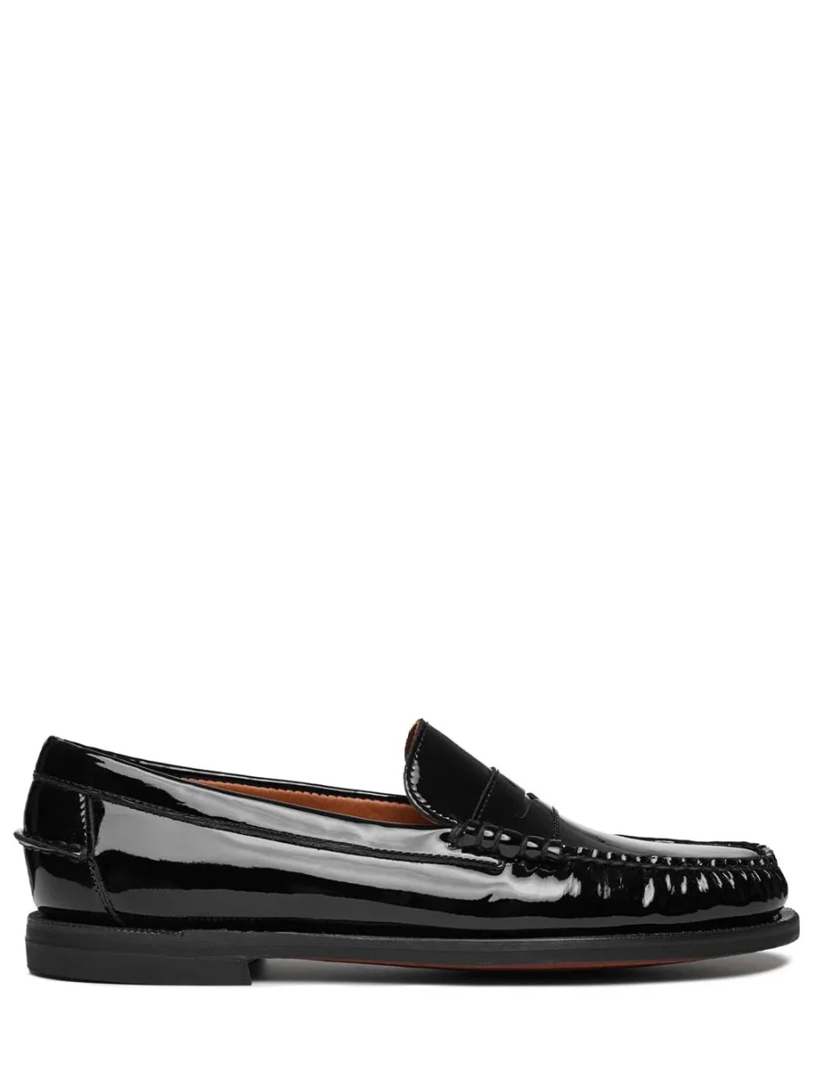 Sebago Mocassino Donna Classic Dan Patent Leather Wom 731283w Nero - immagine 2