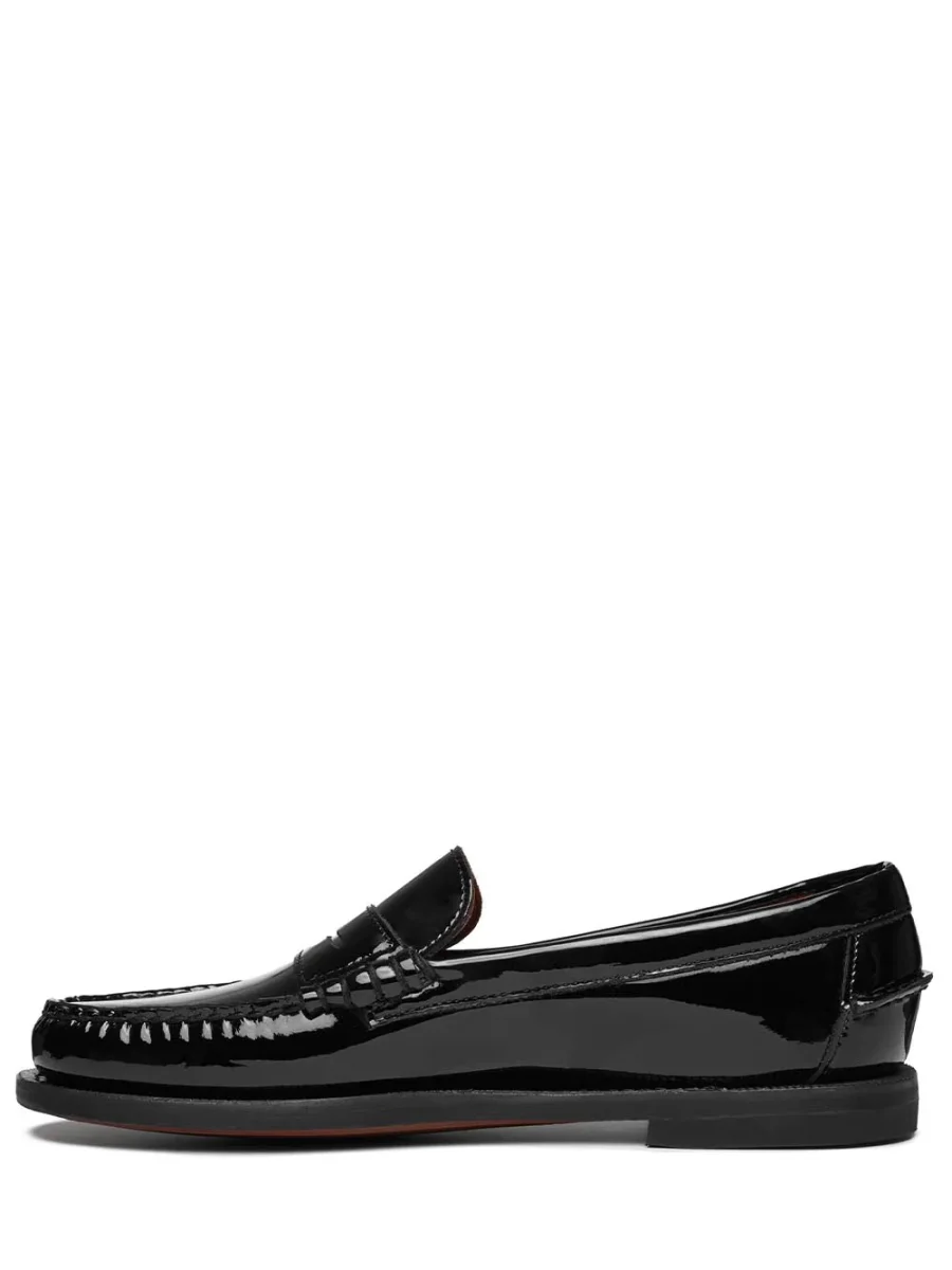 Sebago Mocassino Donna Classic Dan Patent Leather Wom 731283w Nero - immagine 3