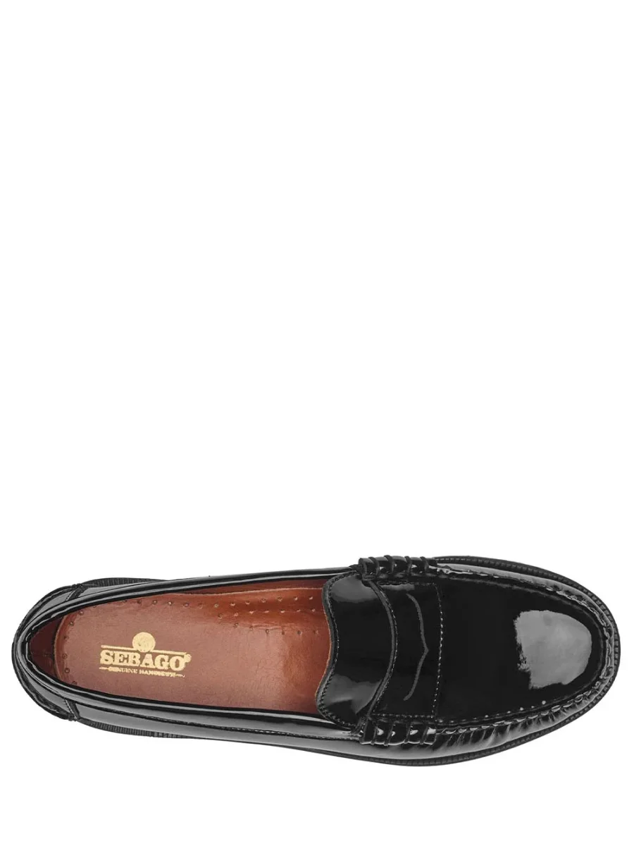 Sebago Mocassino Donna Classic Dan Patent Leather Wom 731283w Nero - immagine 4