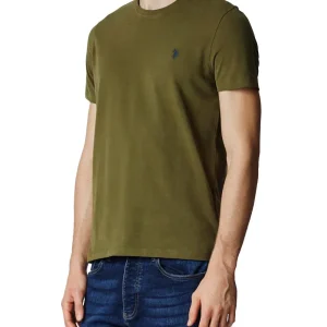 U.S. Polo Assn. T-shirt Uomo Mick Us40154003 0000398 Verde