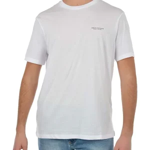 Armani Exchange T-shirt Uomo 8nzt91 Z8h4z Bianco