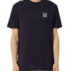 Armani Exchange T-shirt Uomo Xm000546 Af10361 Blu
