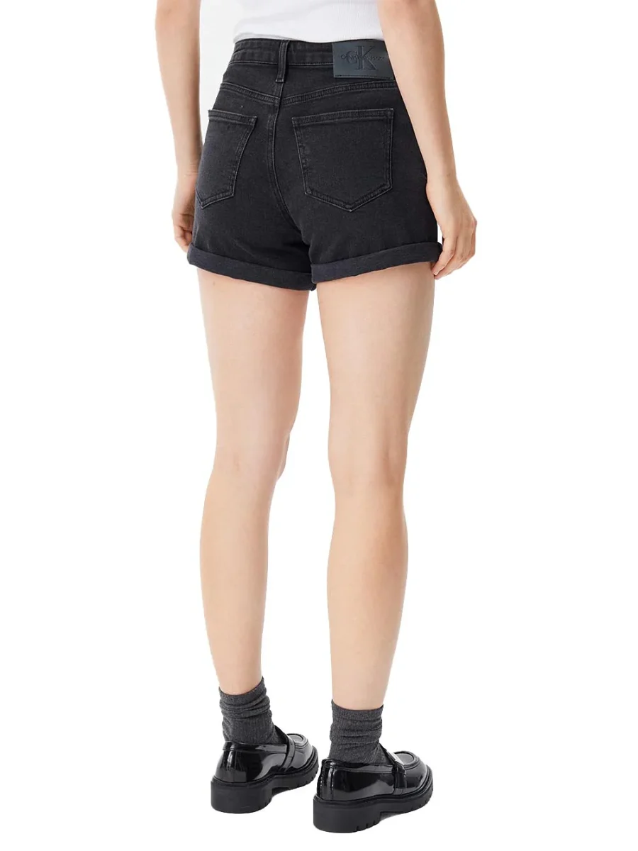 Calvin Klein Short Donna J20j225161 Nero - immagine 3