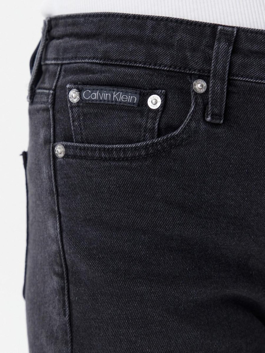 Calvin Klein Short Donna J20j225161 Nero - immagine 4