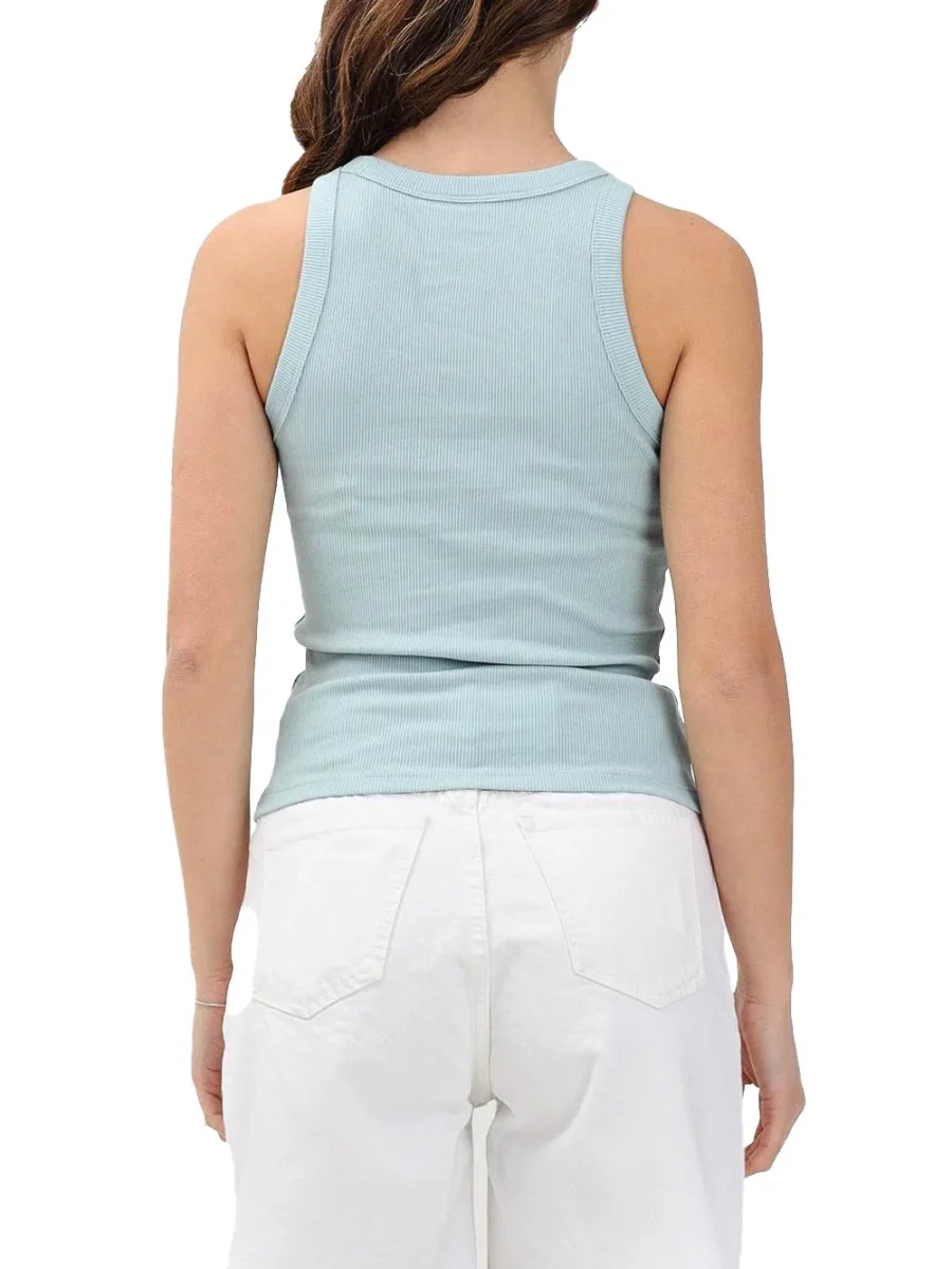 Calvin Klein Top Donna J20j225301 Verde - immagine 4