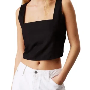 Calvin Klein Top Donna J20j225347 Nero