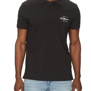 Calvin Klein Polo Uomo J30j325664 Nero