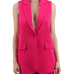 CHORAL Gilet Donna Gt79fu Fucsia