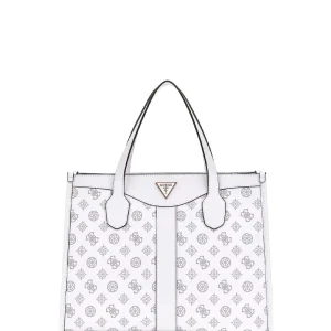 Guess Borsa a Mano Donna Hwpm86 65220 Silvana Bianco