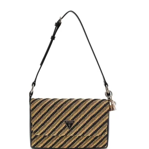 Guess Borsa a Spalla Donna Hwwg92 10190 Simona Beige/nero