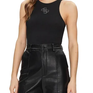 Guess Canotta Donna W5gp57 Kcv52 Guendalina Nero