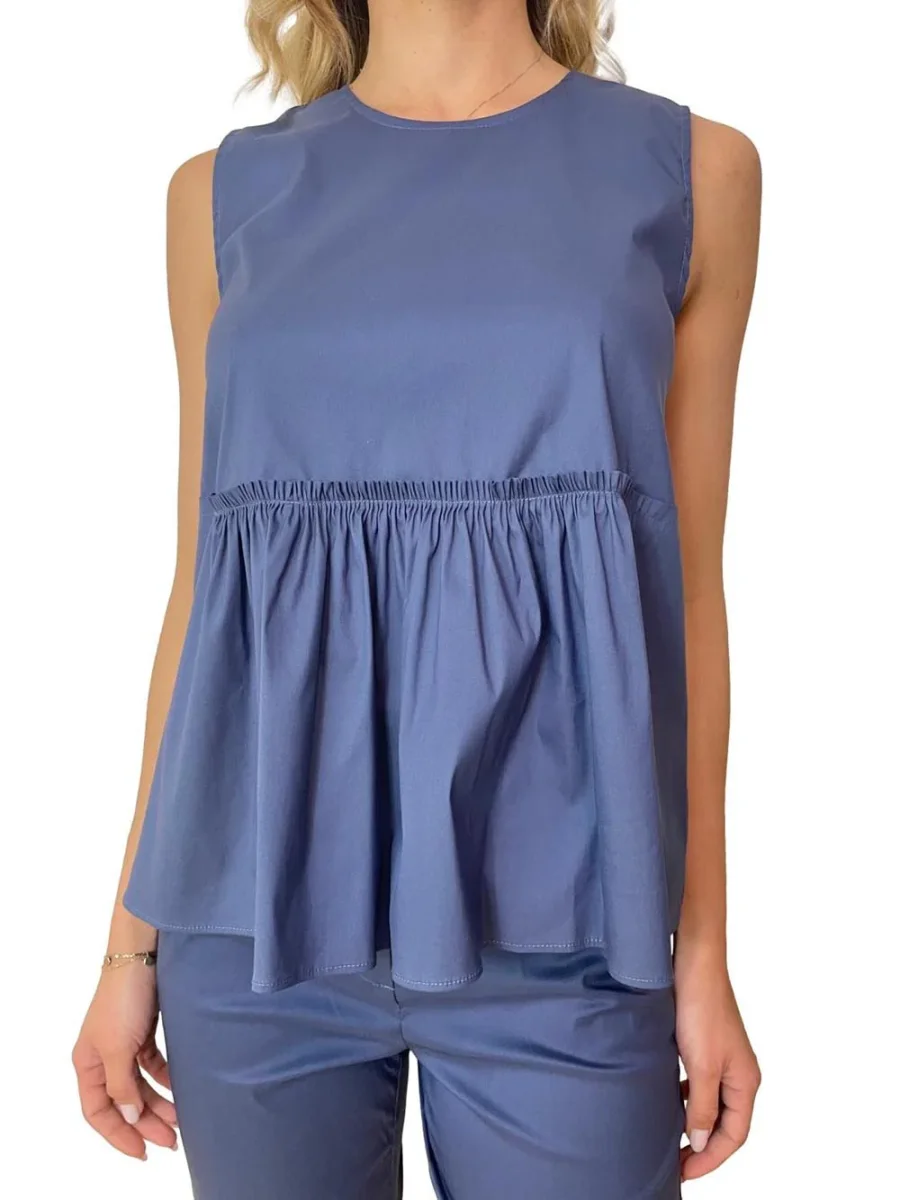 iBlues Top Donna Nevada 2517161092200 Blu - immagine 2