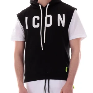 ICON Felpa Uomo Icus2s5f020 Nero