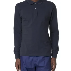 K-Way Polo Uomo K1125gw Monju Pique Blu scuro