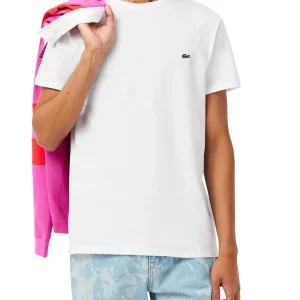Lacoste T-shirt Uomo Th6709 Bianco