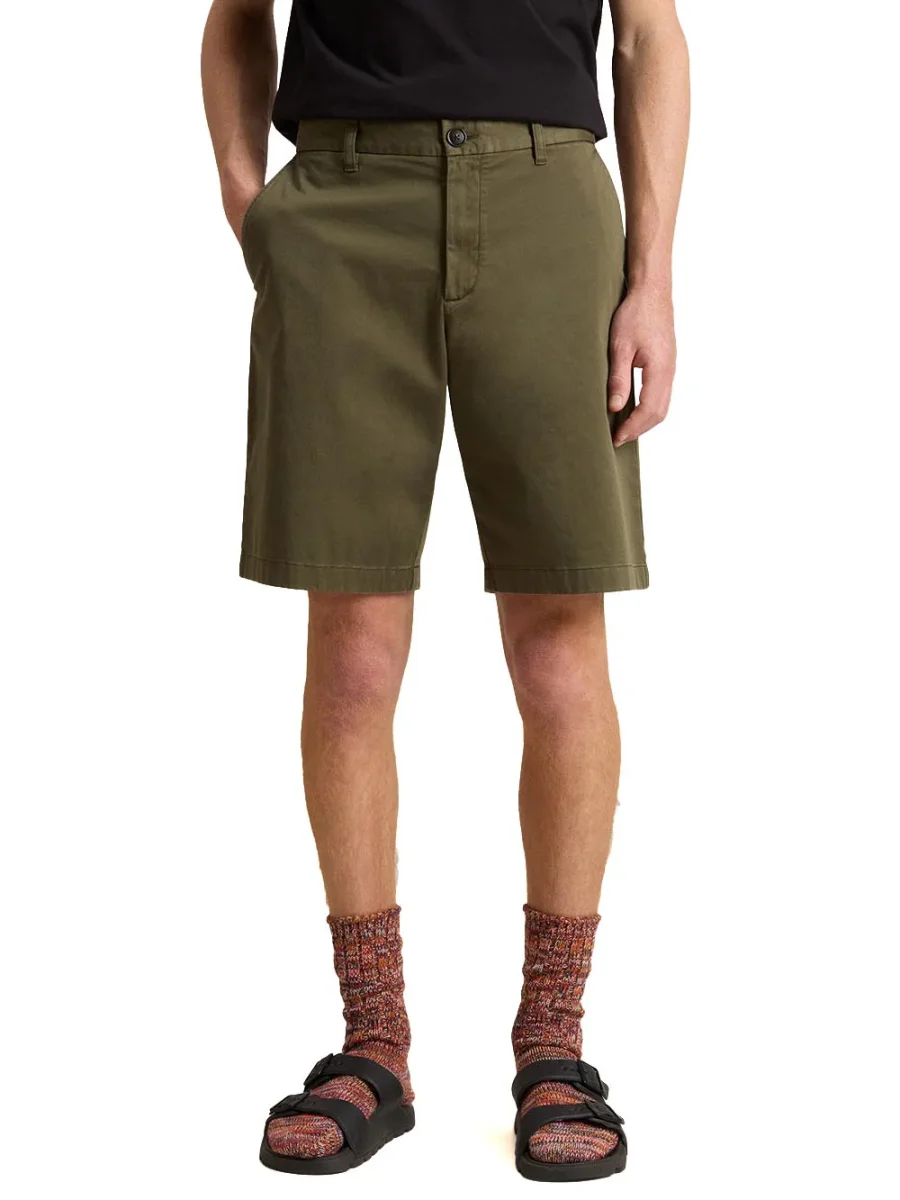 Woolrich Bermuda Uomo Cfwosh0100mrut3343 Verde - immagine 2